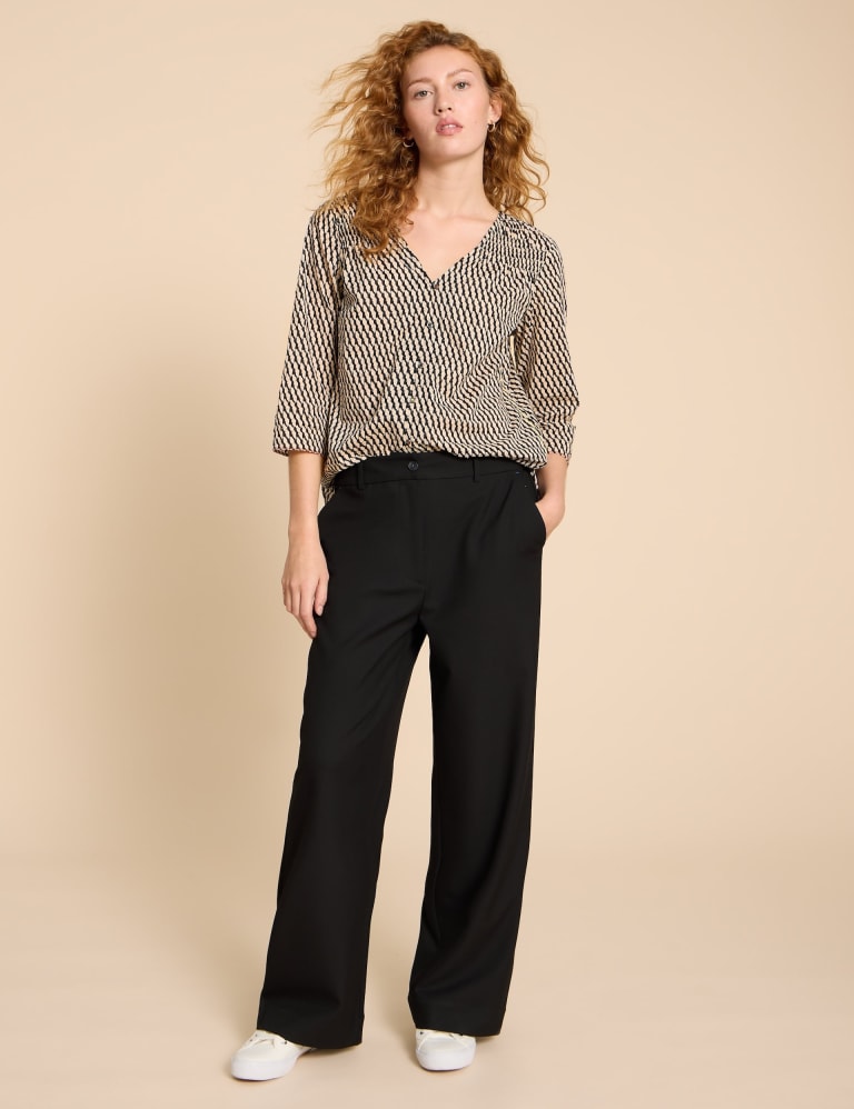 Wide Leg Trousers White Stuff M S