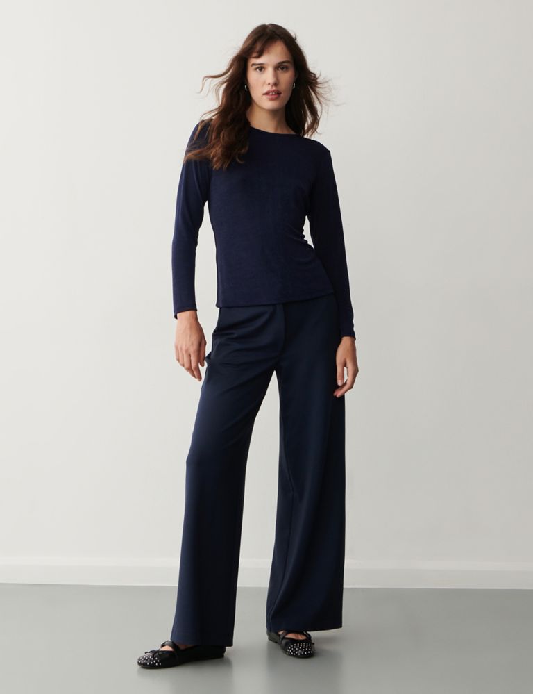 Wide Leg Trousers 1 of 3