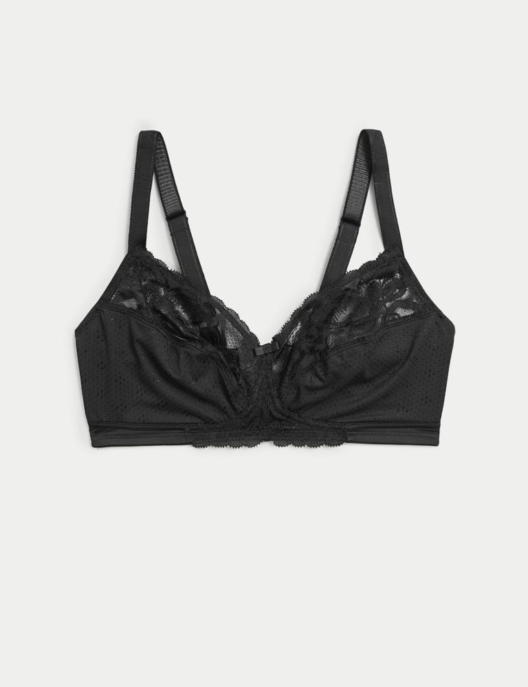 Wild Blooms Non-Padded Bra Set with F-H