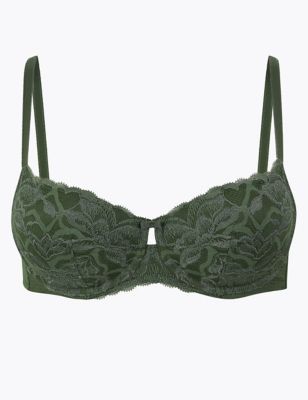 Wild Blooms Wired Balcony Bra A-E Image 2 of 4