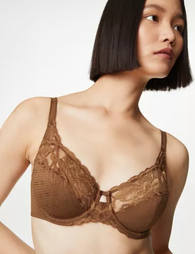 Wild Blooms Wired Full Cup Bra A-E 1 of 8