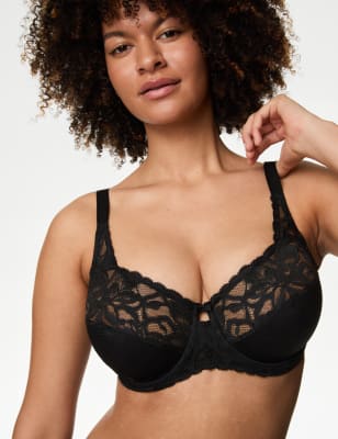 Total Support Wildblooms Non-Wired Bra B-H