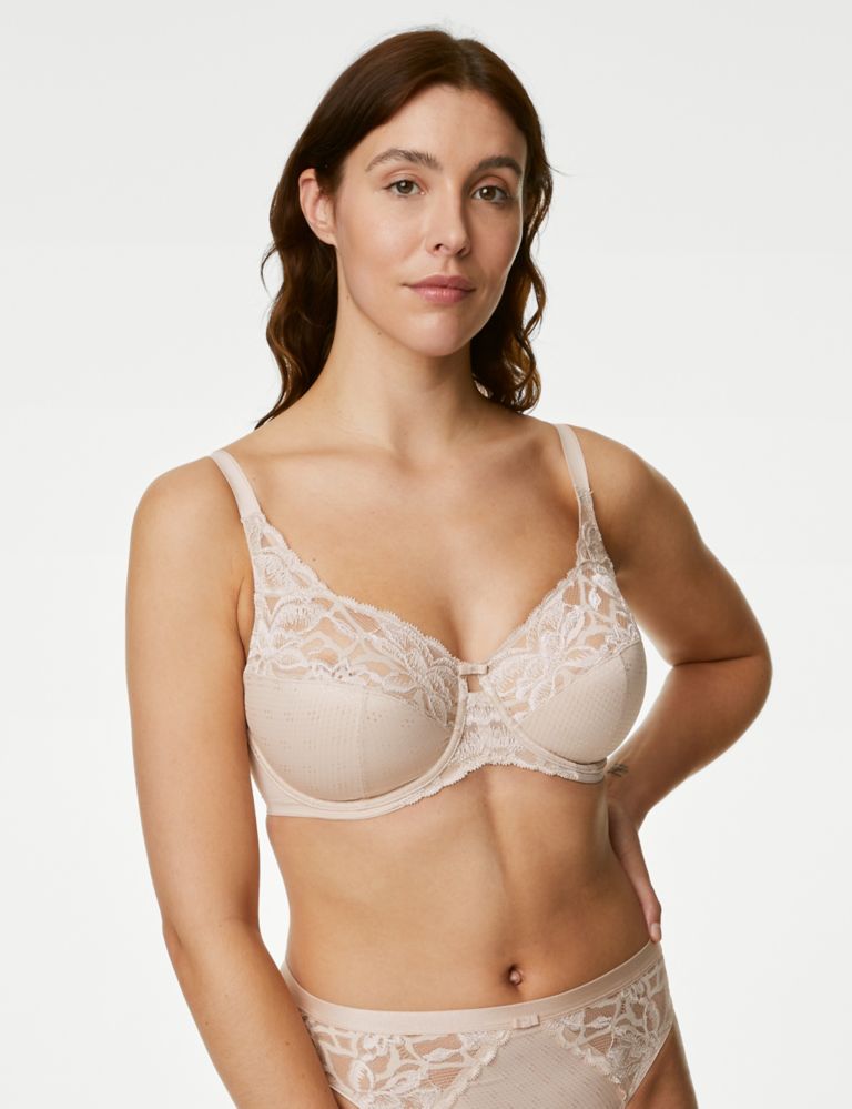 Wild Blooms Wired Full Cup Bra F-J 3 of 7