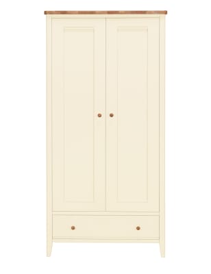 Kids best sale double wardrobe