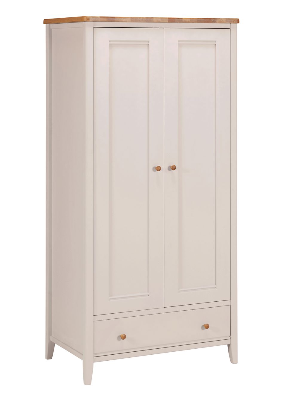 Winchester Kids Double Wardrobe - Putty 1 of 7