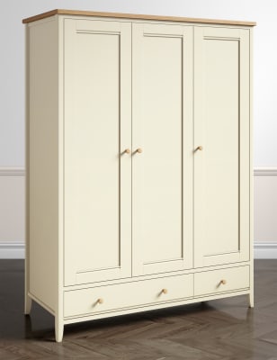 Winchester Triple Wardrobe Cream M S