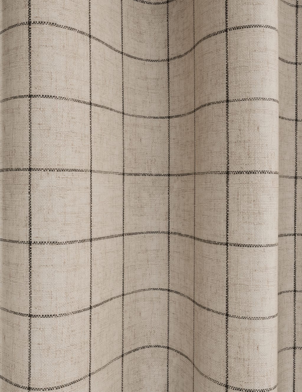 Windowpane Eyelet Blackout Curtains M&S Collection M&S