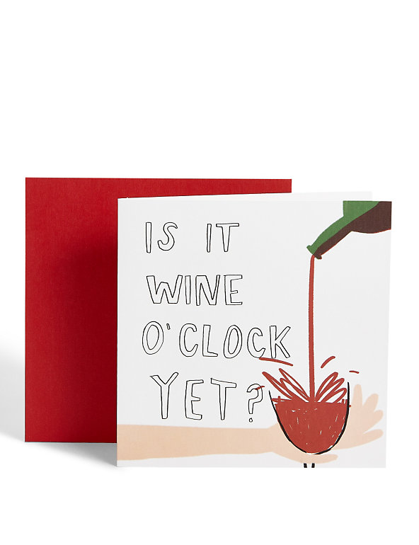 Wine O'clock Card Image 1 of 2