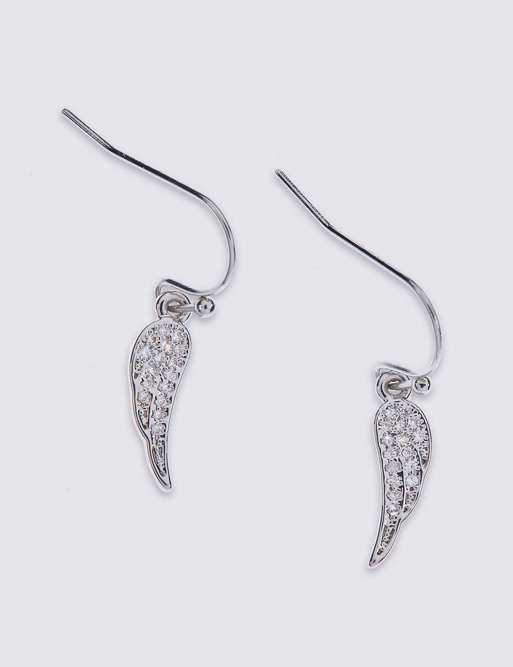 Wing Pave Earrings 2 of 2