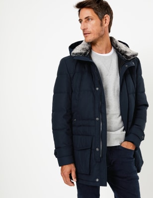 Mens winter 2025 coats m&s