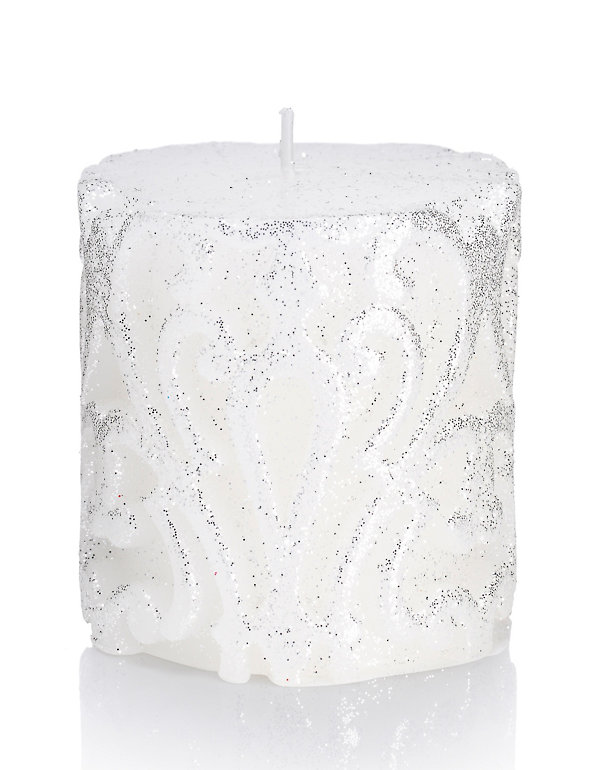 Winter Glitter Small Scented Candle Image 1 of 2