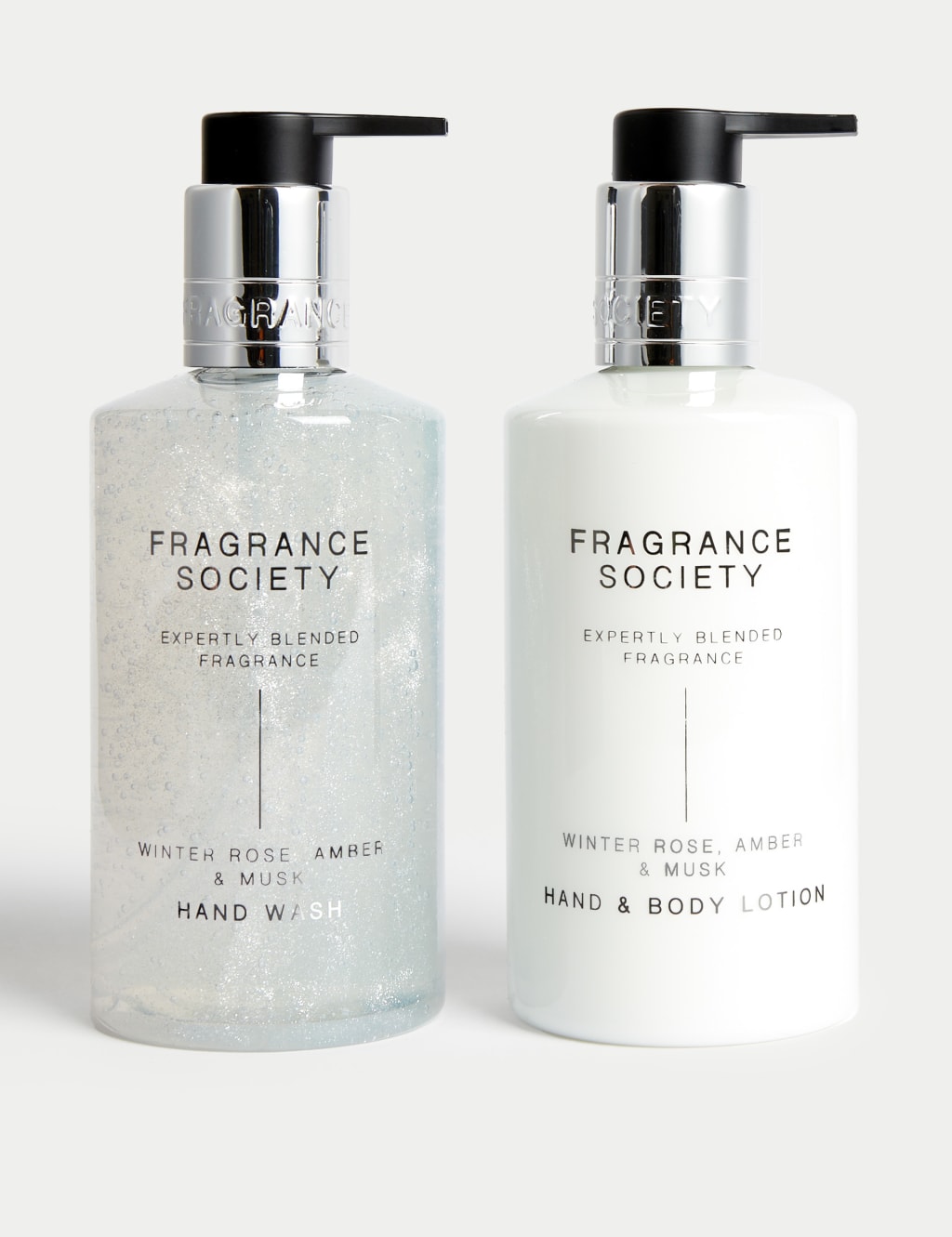 Winter Rose Hand Wash & Lotion Gift Set Fragrance Society M&S