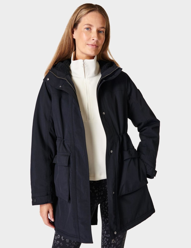M&s parka coats womens sales