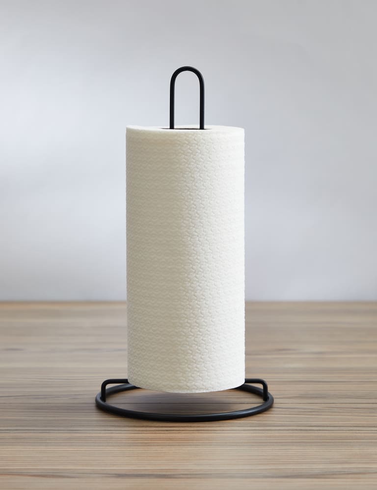 White kitchen roll stand 2025