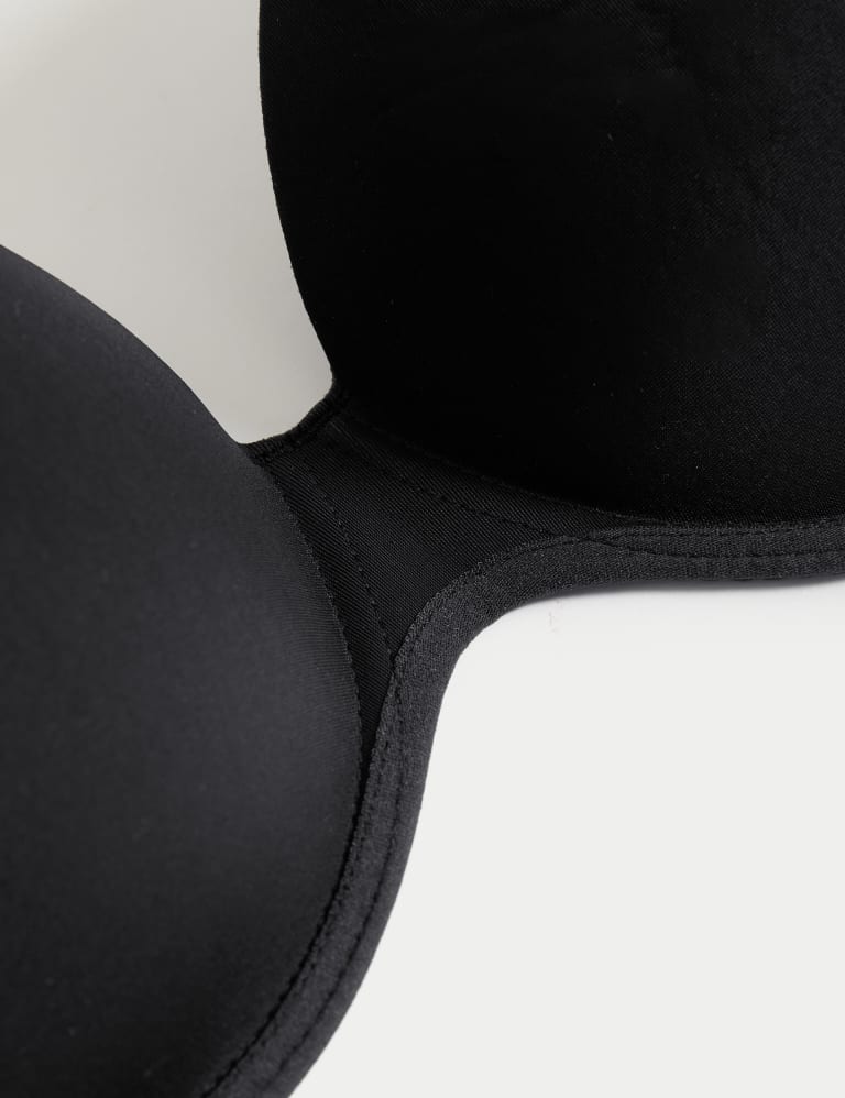 Black Solid Ultra Light Sticky Bra