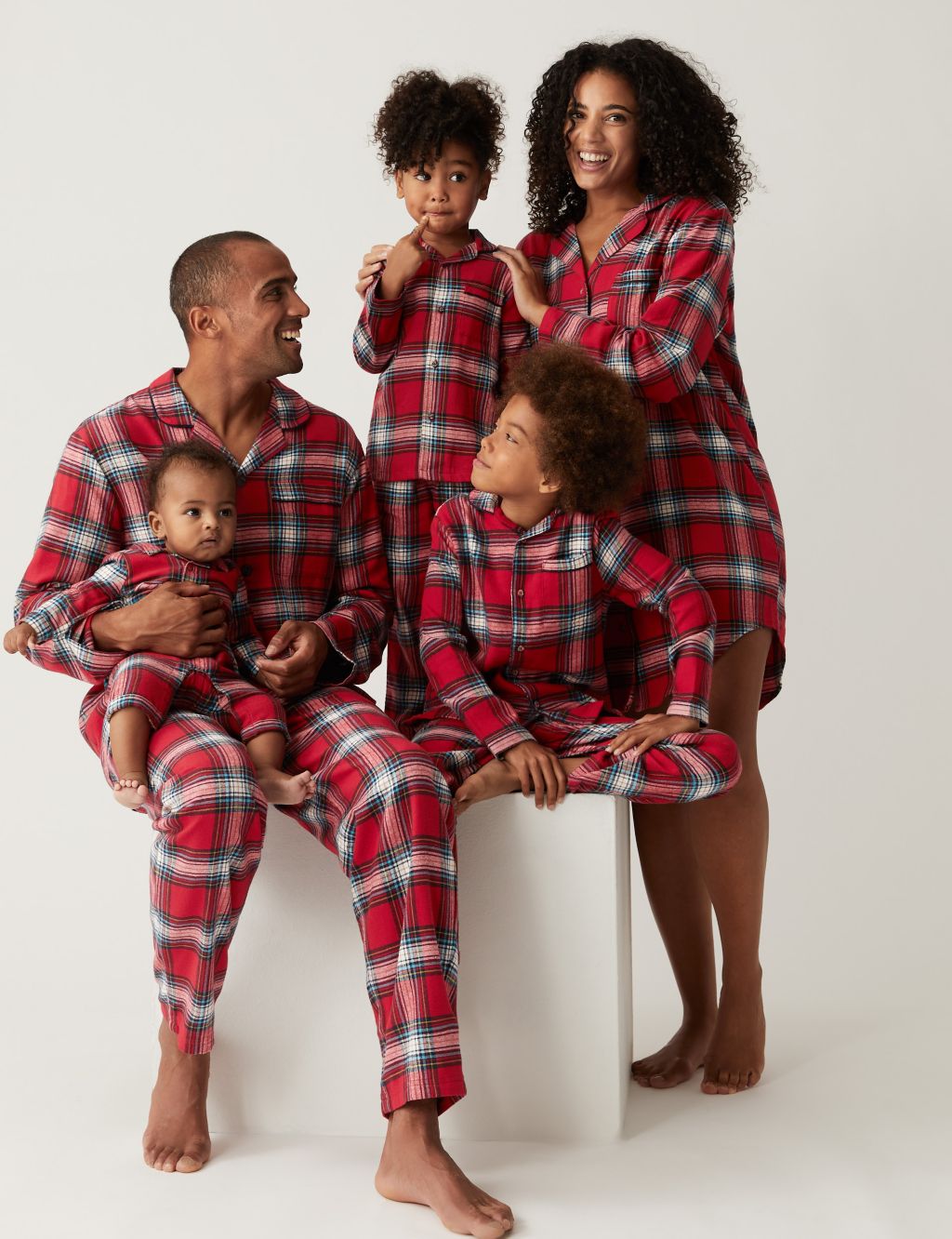 Women's Checked Family Christmas Nightshirt 5 of 5
