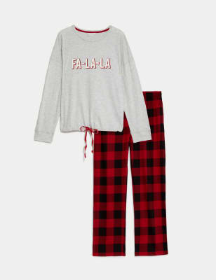 Fa la la llama pajamas hot sale