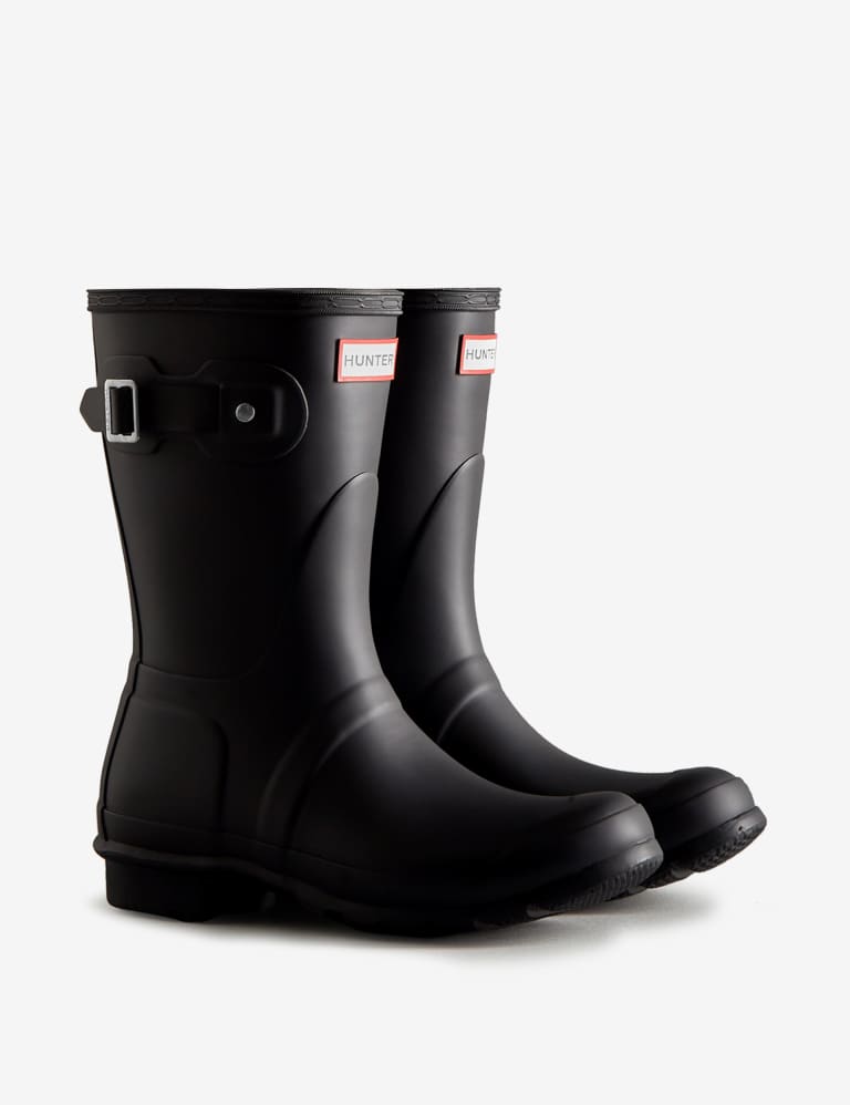 Womens hunter original block heel chelsea yard snow shop wellingtons boots