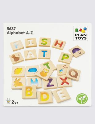 Wooden A-Z Puzzle Image 1 of 2