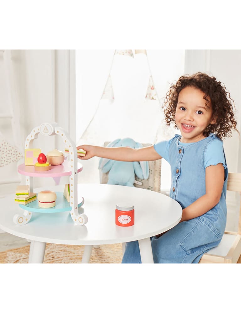 Little girl tea table set hot sale