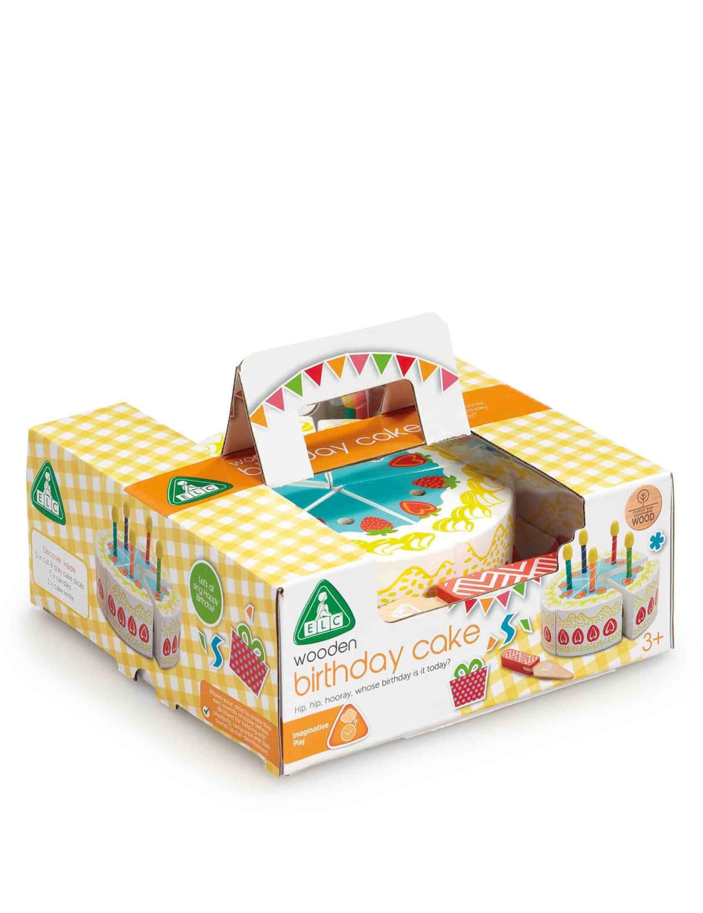 Elc wooden clearance birthday cake
