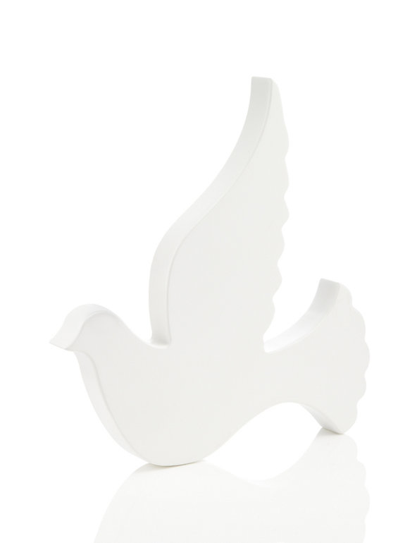 Wooden Dove Decoration Image 1 of 1