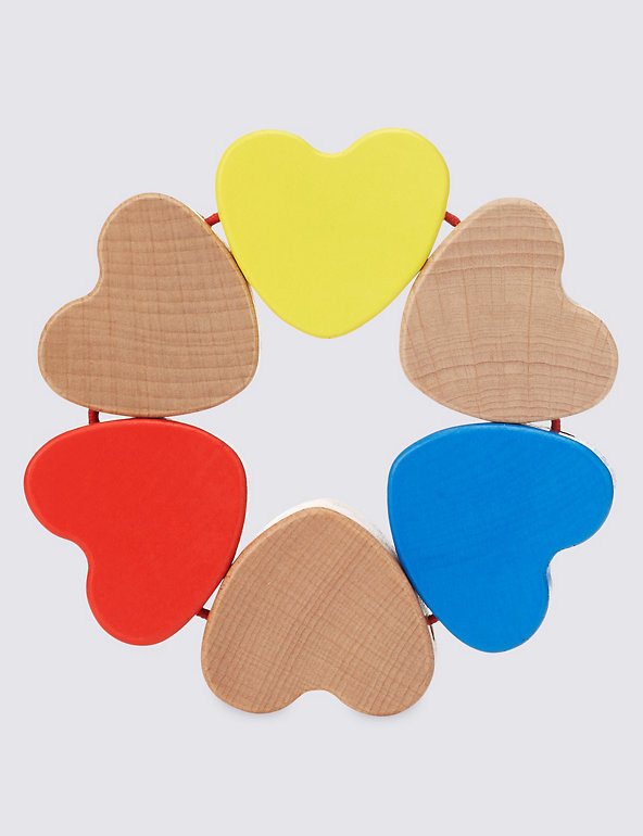 Wooden Heart Toy Image 1 of 2