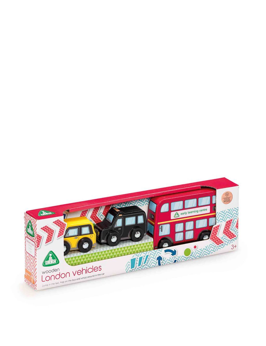 Wooden London Vehicles Set (3+ Yrs) 1 of 2