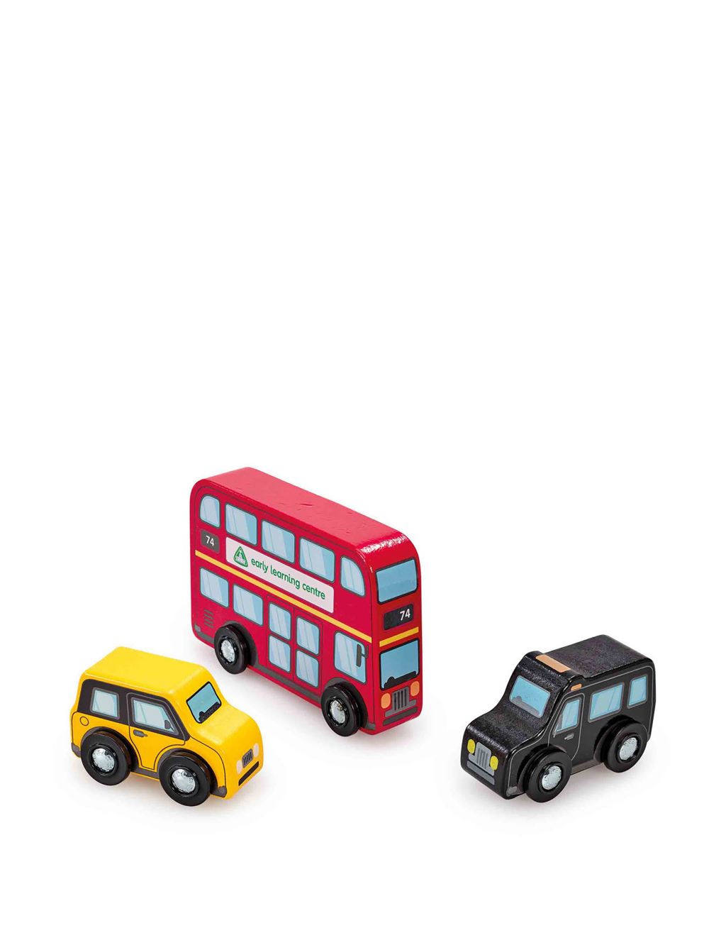 Wooden London Vehicles Set (3+ Yrs) 2 of 2