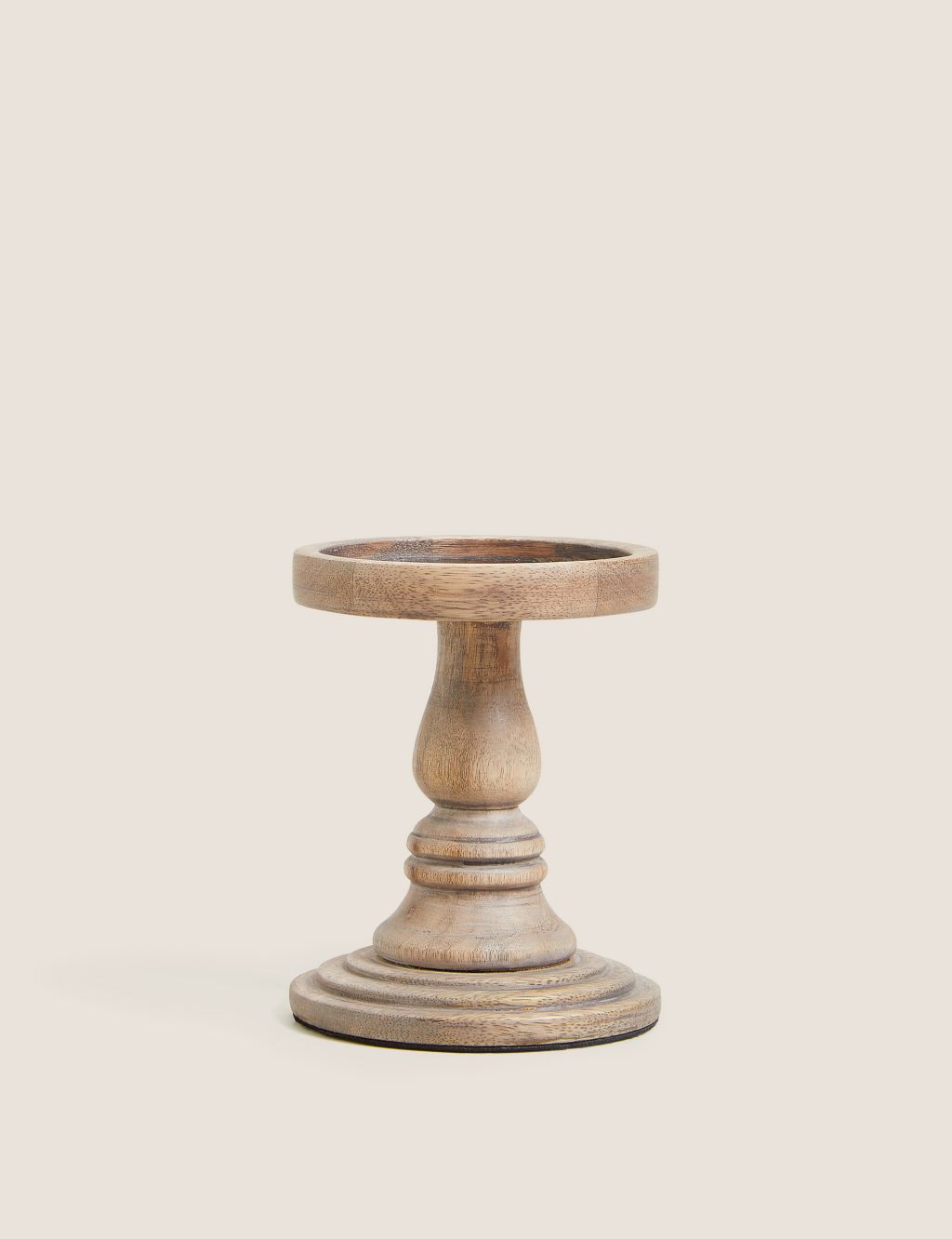 Wooden Medium Candle Holder 1 of 7
