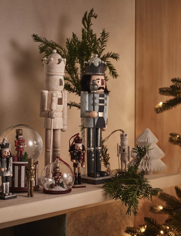 Wooden Nutcracker Room Decoration M&S Collection M&S