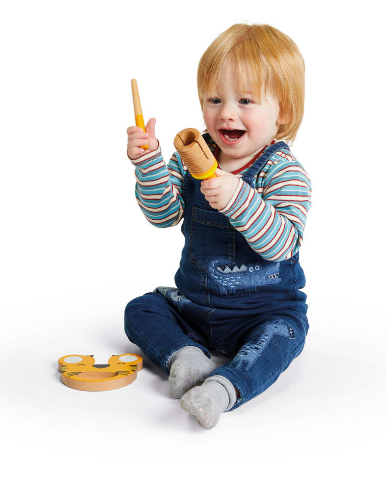 Baby music set wooden sale
