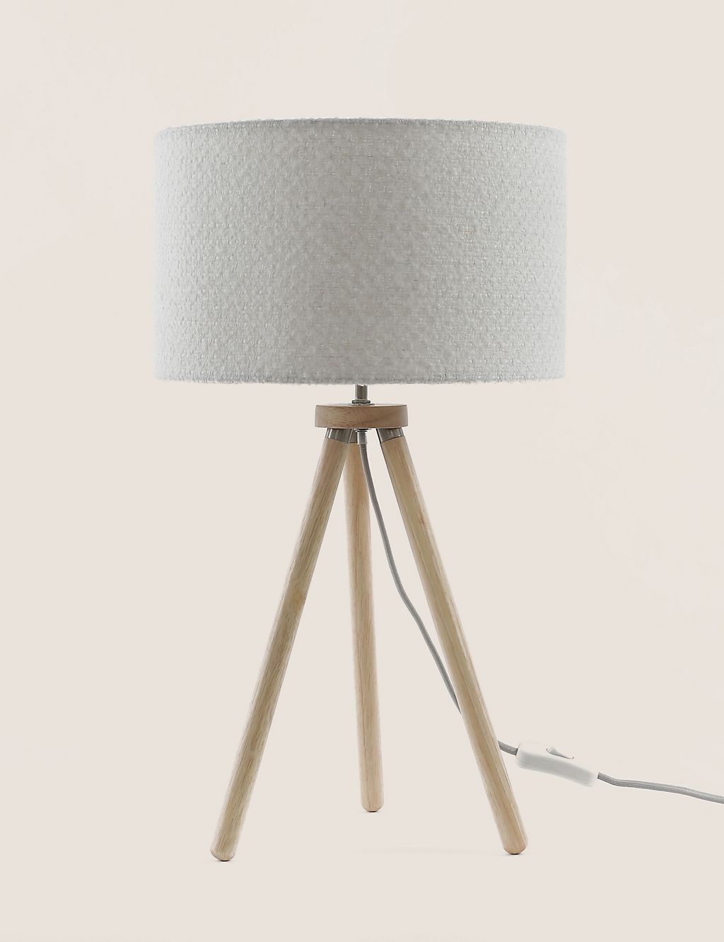 Wooden Tripod Table Lamp 3 of 8