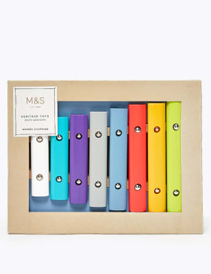 m&s wooden toys