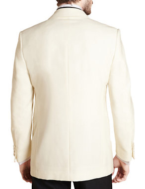 Wool Blend 1 Button Tuxedo Eveningwear Jacket Image 2 of 5