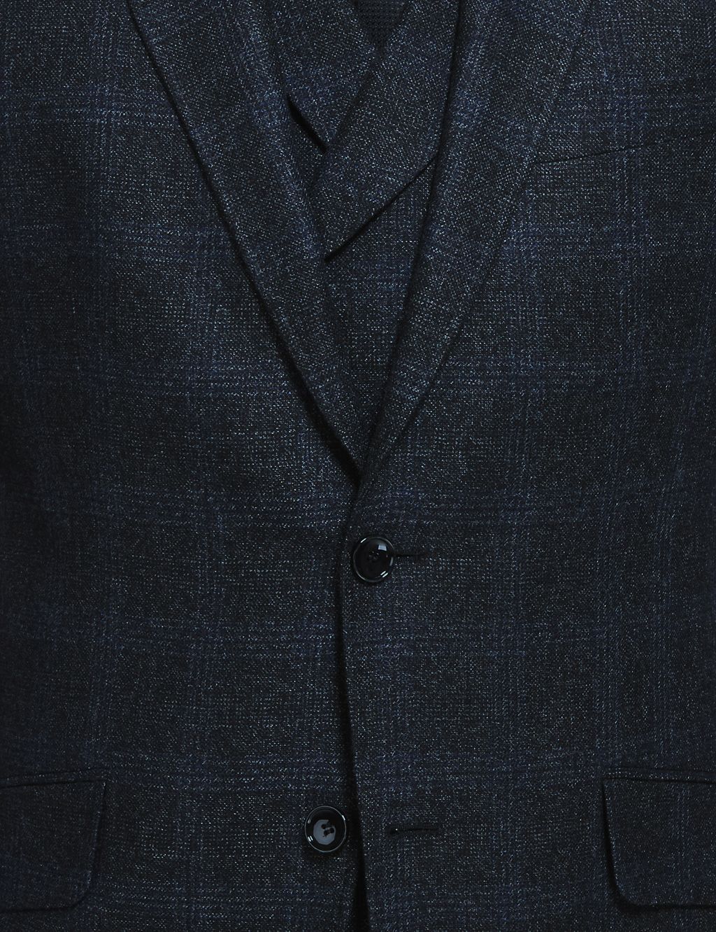 Wool Blend 2 Button Check Jacket 4 of 6