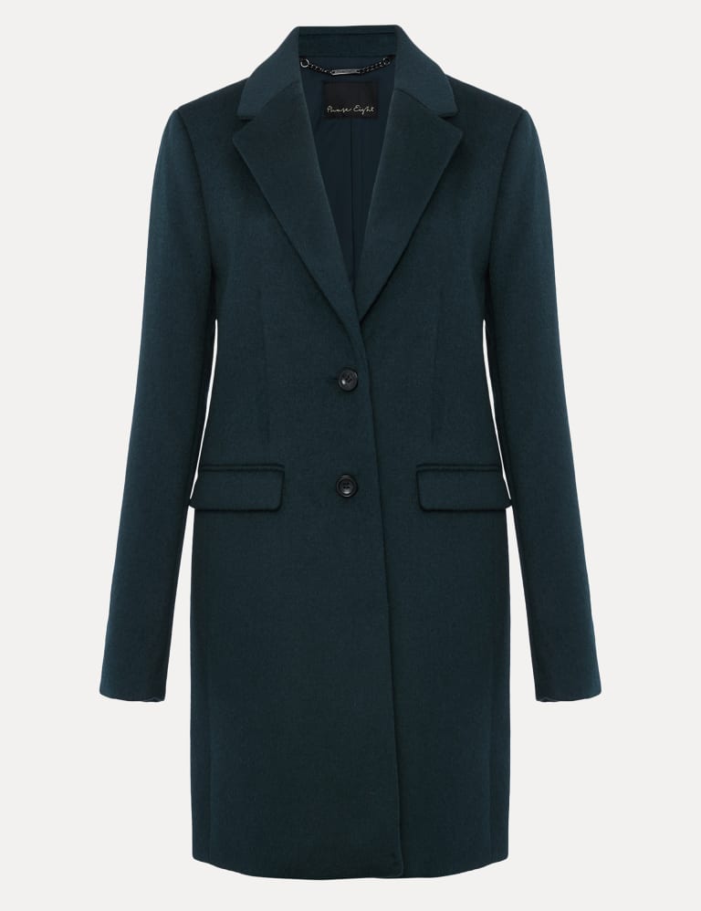 Wool Blend Collared Tailored Coat | Phase Eight | M&S