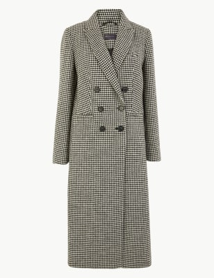 marks and spencer dogtooth jacket