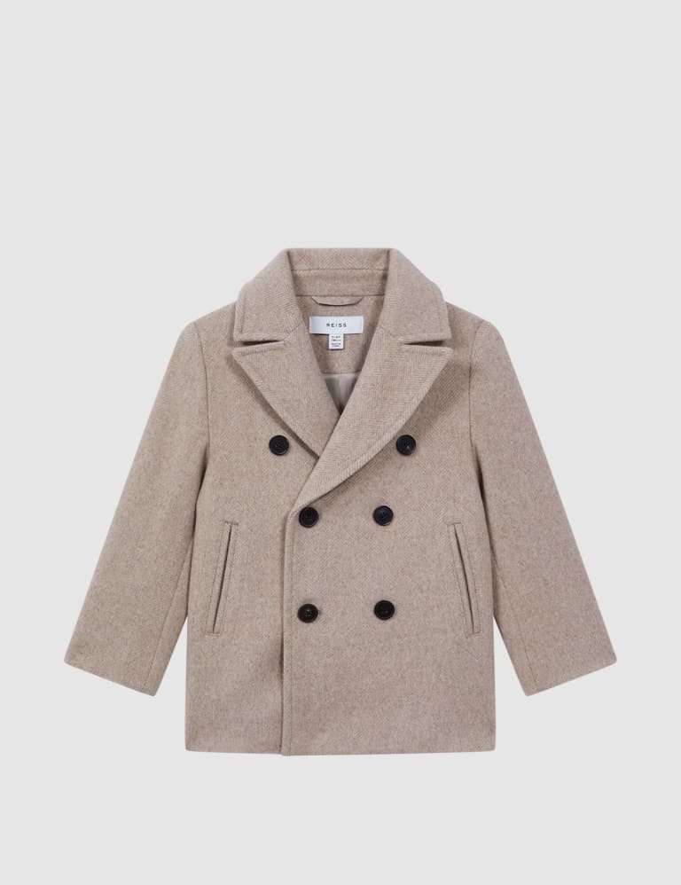 M&s collection wool sales blend double breasted coat