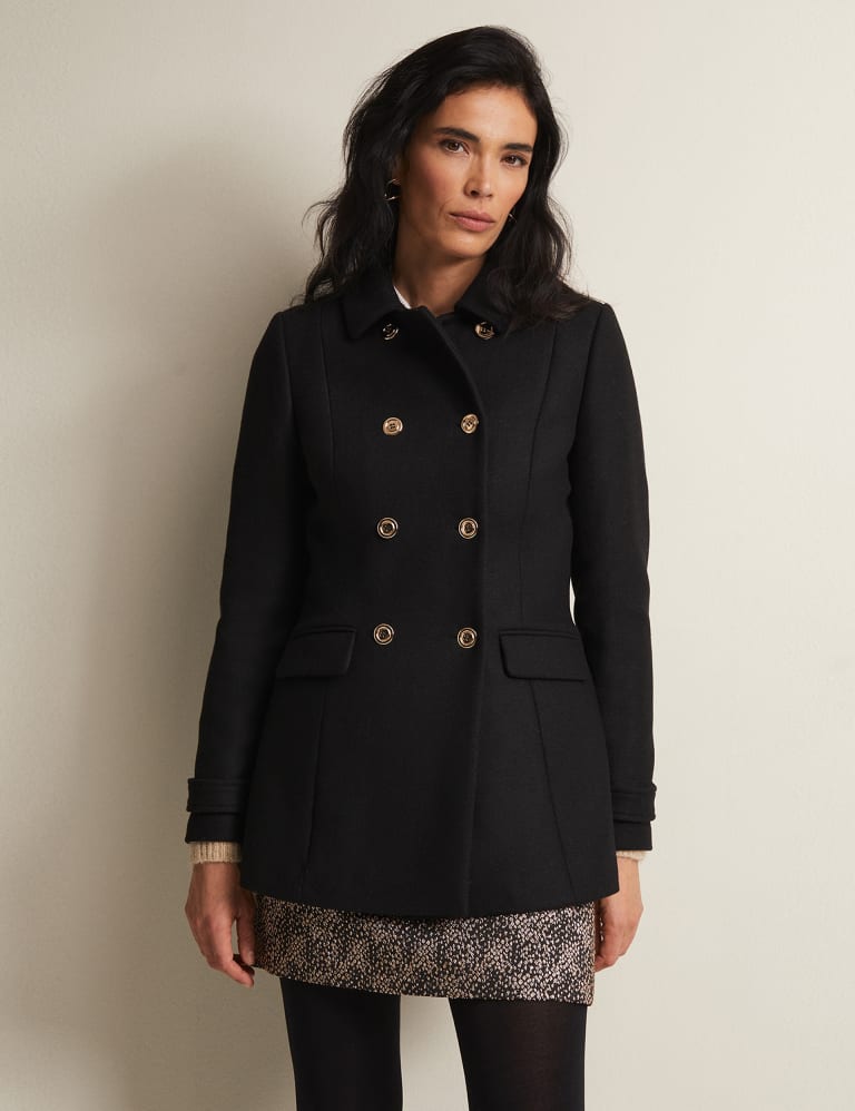 Marks and spencer pea coat on sale