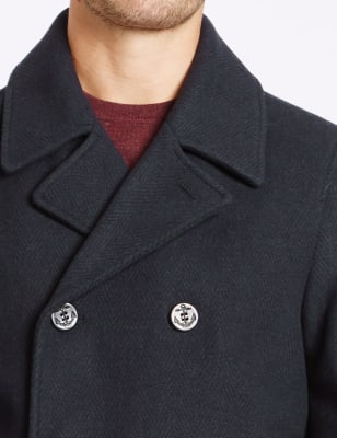 Marks and shop spencer peacoat