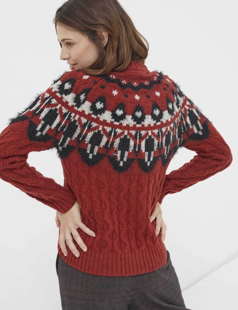 Marks and spencer fair isle jumper new arrivals