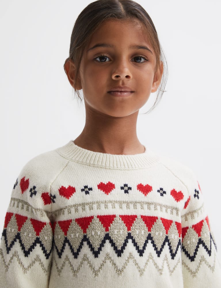 Fair isle sweater girls sale