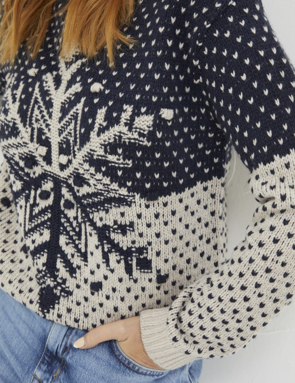 Wool Blend Fair Isle Jumper | FatFace | M&S