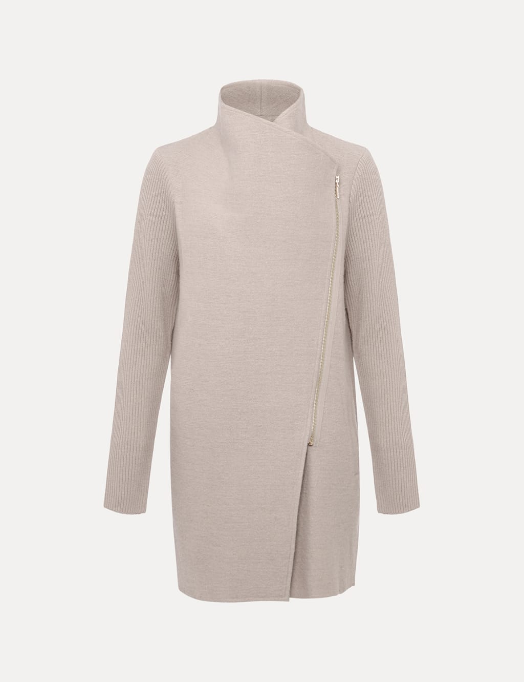 Wool Blend Funnel Neck Wrap Coat Phase Eight M&S