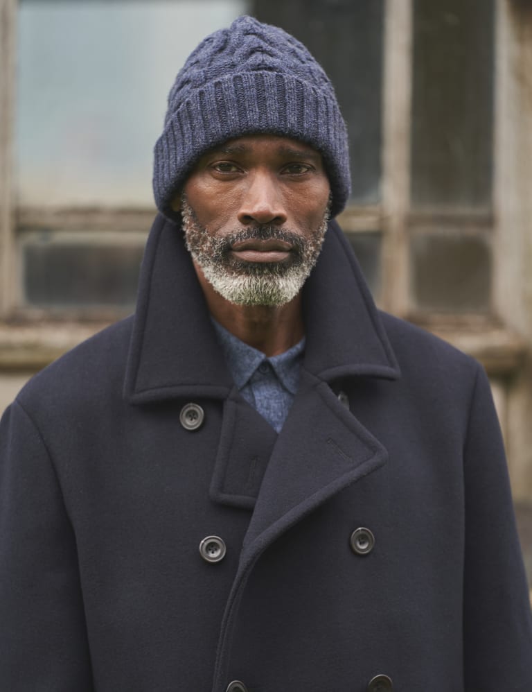 Wool Blend Overcoat Seasalt Cornwall M S