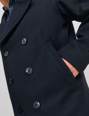 Mens small outlet peacoat