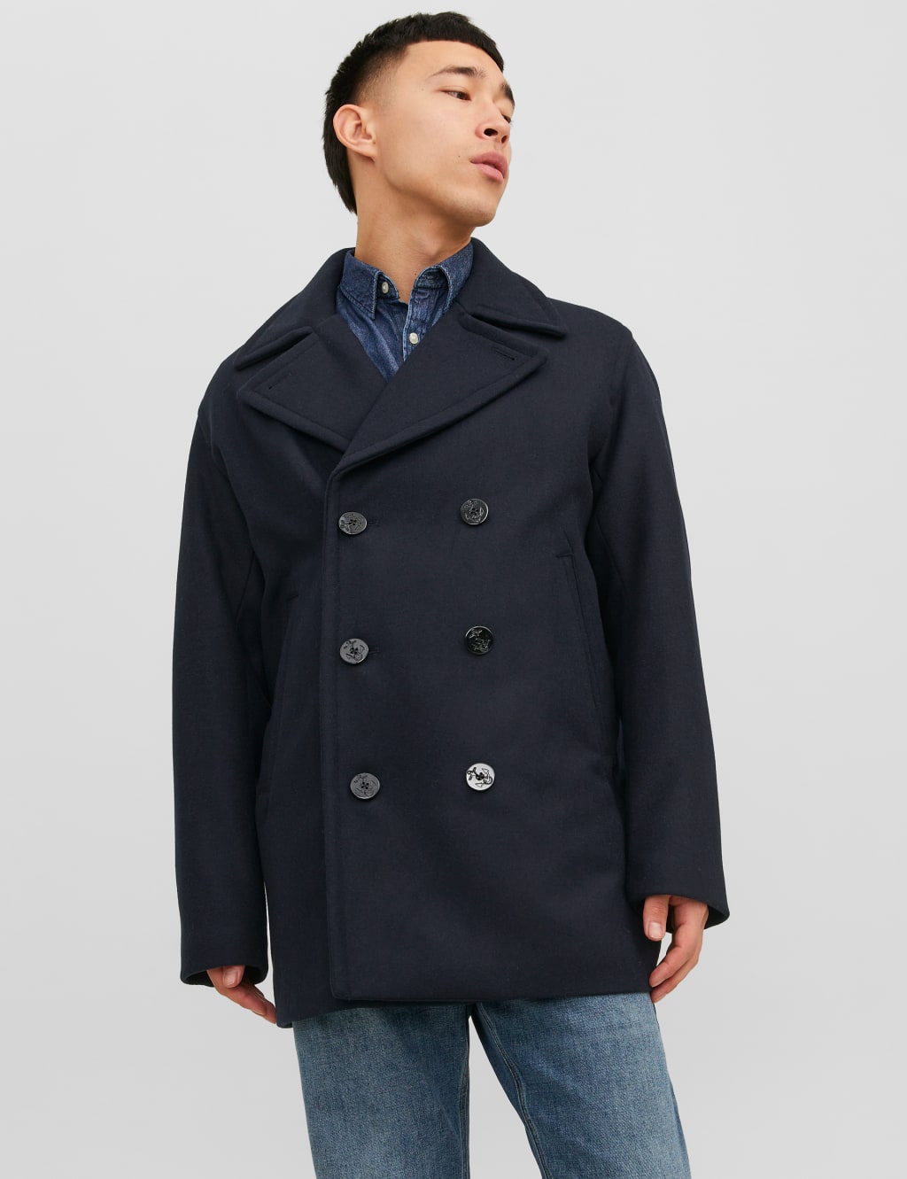 Peacoat length sale
