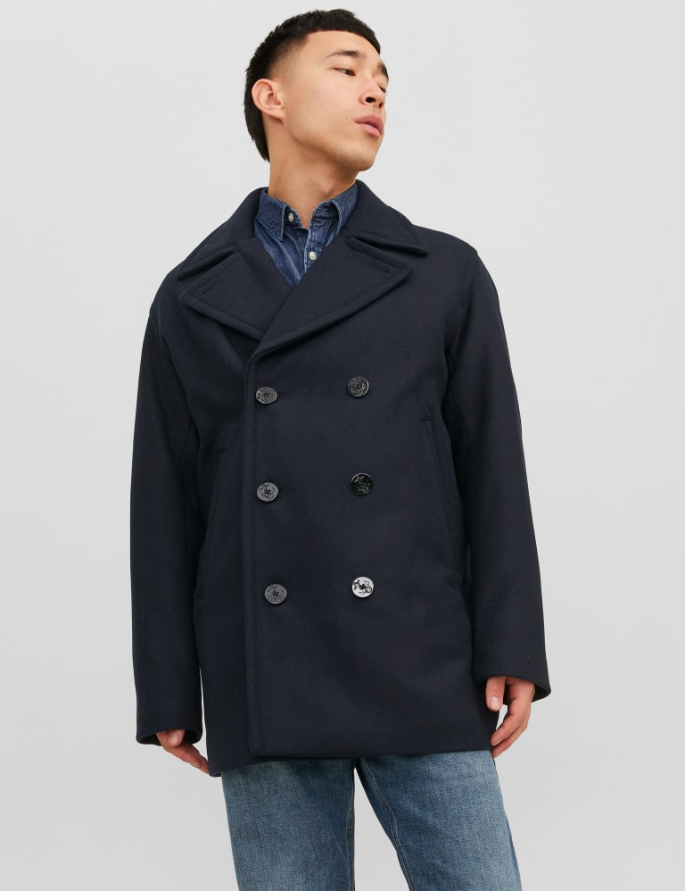 Marks and spencer peacoat on sale
