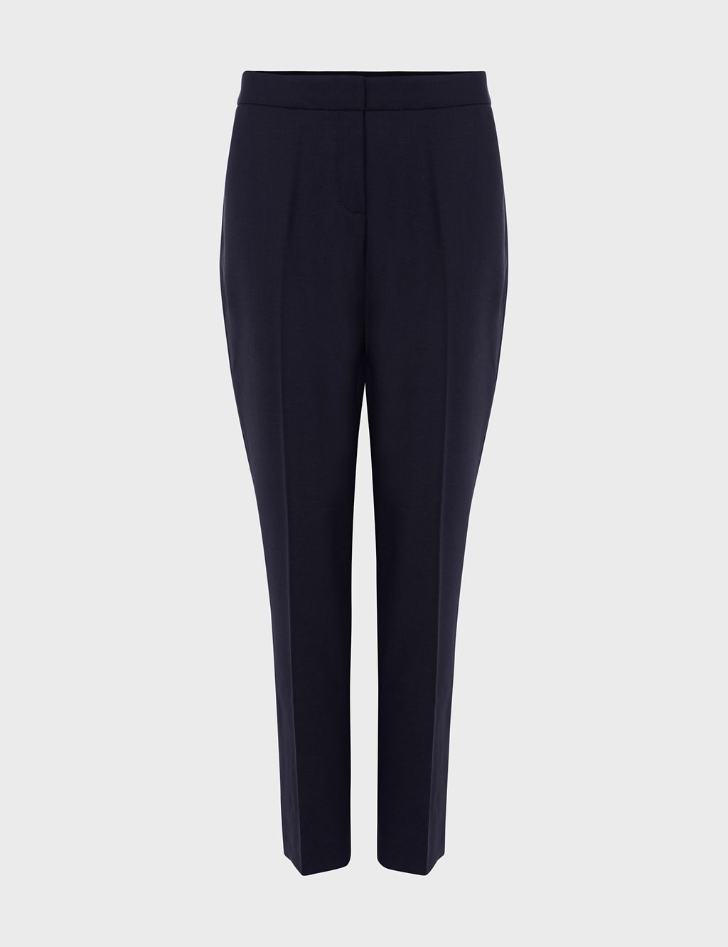 Wool Blend Tapered Ankle Grazer Trousers 1 of 5